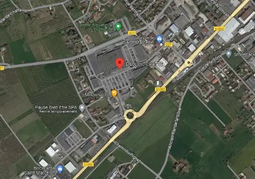 Exemple de présence sur Google Maps